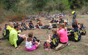 Séance avec le groupe 1 au Castellas