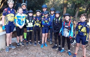 Le groupe 3 à l'entrainement