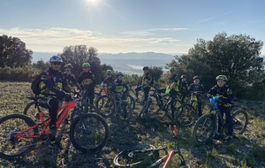 Du canyon... du Montmou... des crêtes... un régal pour le groupe 5