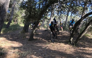 Exercice de maniabilité, en dévers et dans les épines.