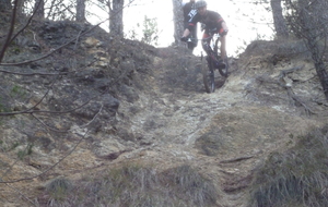 Pierre dans la descente ! la classe !