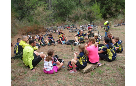 Séance avec le groupe 1 au Castellas