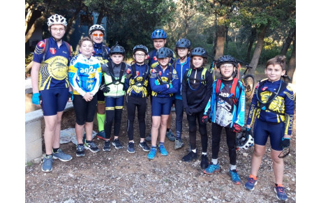 Le groupe 3 à l'entrainement