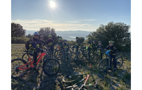 Du canyon... du Montmou... des crêtes... un régal pour le groupe 5