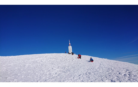 Le groupe 6 à la neige...
