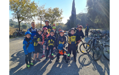 Rando à Chusclan avec le groupe 2