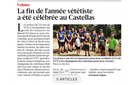 Fin d'année dans la presse