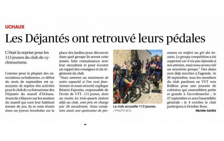 La presse parle de nous